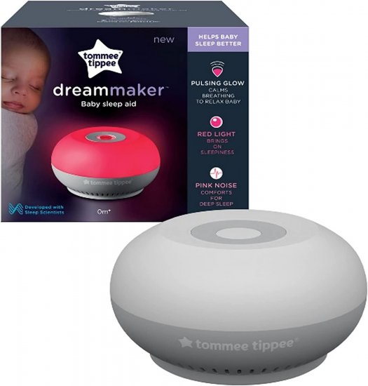 Tommee Tippee Dreammaker Baby Sleep Aid, Pink Noise, Red Light Night Light